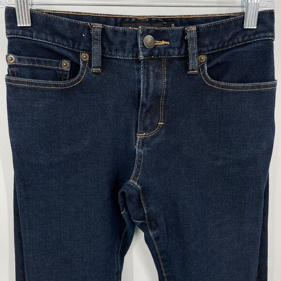 BETABRAND Dark Wash Skinny Straight Leg Stretch Jeans Size 26 - Picture 3 of 8